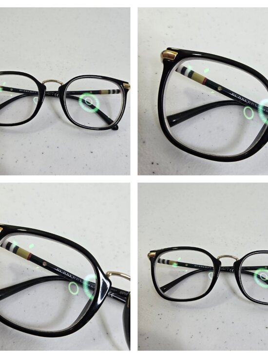 Burberry BE2269 Eyeglasses Glasses Nova Check Plaid Black 3001 52 21 140 Italy main image 6